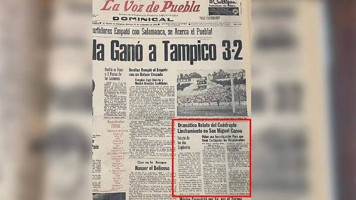 Masacre en Canoa, la tragedia que marcó la historia de Puebla en septiembre de 1968
