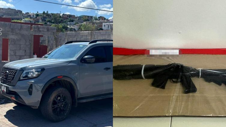 Cae adolescente en la Cerro de la Cruz; manejaba Frontier robada