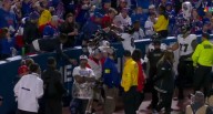 WATCH: Ravens Star Shoves Bills Fan in Shocking Sunday Night Football Moment