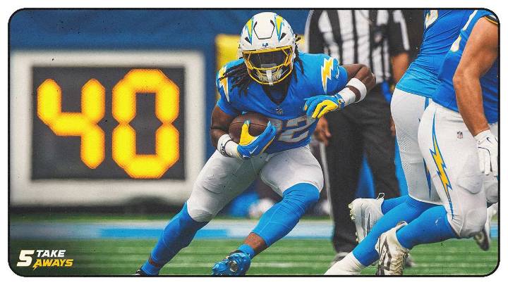 5 Takeaways: How Najee Harris' Season-Ending Achilles Injury Impacts Chargers Offense