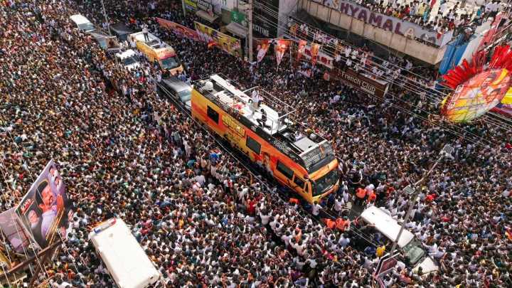9-year-old missing, sea of people: What led to Vijay rally stampede in Tamil Nadu?