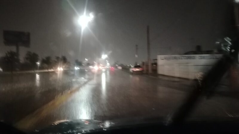 Alerta por fuertes lluvias este domingo