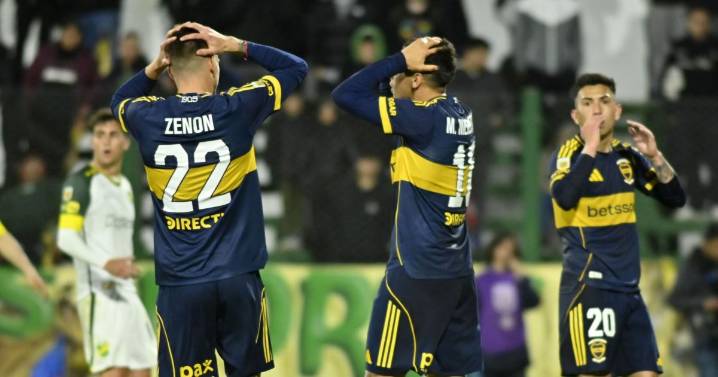 Boca perdió en su visita a Defensa y cayó al sexto puesto de la zona en la Liga Profesional