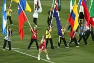 Arranca el Mundial Sub 20 en Chile, con banderas, colorido y un breve show