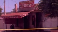 Vandalizan e incendian una cenaduría de la colonia La Amistad, en Culiacán