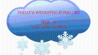 Winnipeg Forecast Calls for 