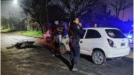 Grave accidente en Diamante: motociclista herida tras colisión con un auto