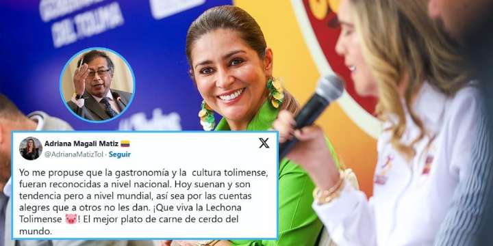 Gobernadora respondió a Petro por polémica de la lechona en Osaka