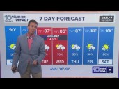 10 Weather: Sunday morning forecast; Sept. 7, 2025