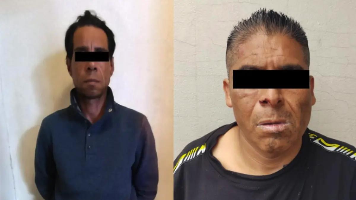 Detienen a dos sujetos acusados por tentativa de feminicidio en Ecatepec