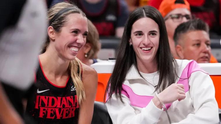 Caitlin Clark sparks fan frenzy on team's livestream: 'Did they just hear I'm playing?'
