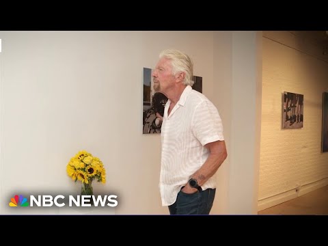 Richard Branson launches immersive exhibit on land mines in Ukraine