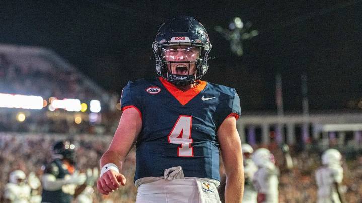 Virginia outlasts No. 8 Florida State 46-38 in second overtime