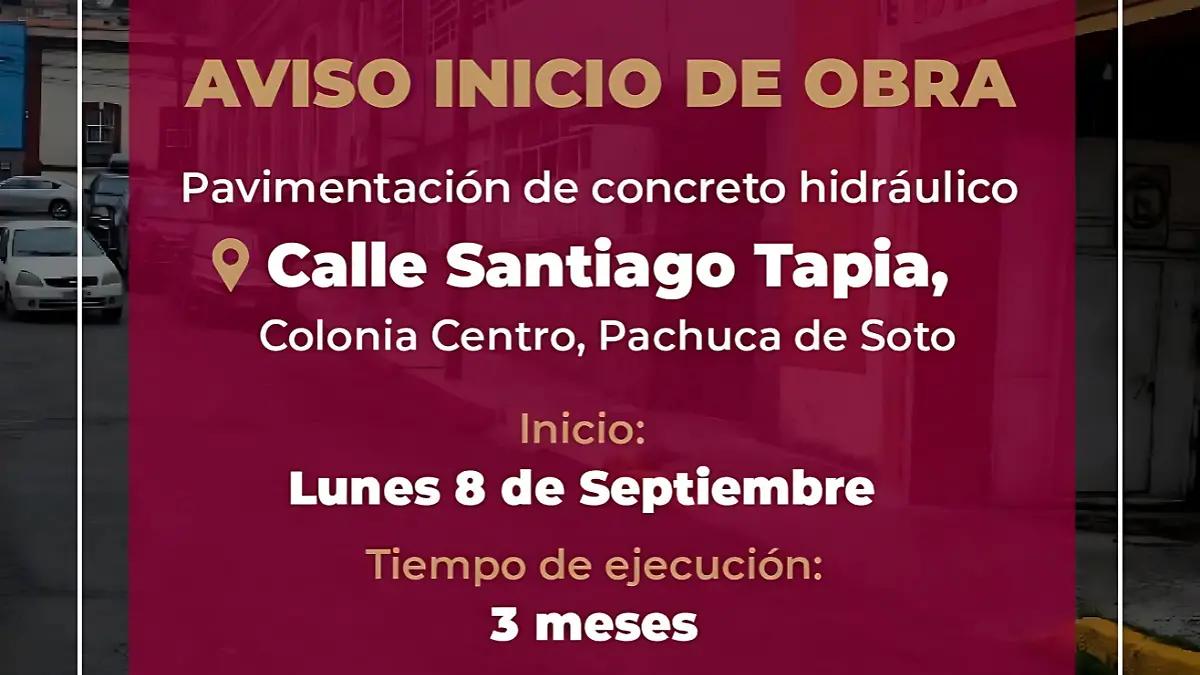 ¡Alerta Vial! Anuncian cierre de vialidad en el centro de Pachuca