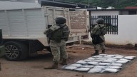 Ejército asegura 28 kilos de fentanilo en El Platanar, Mocorito