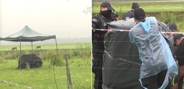 Trasladan a Buenos Aires la misteriosa pieza del cohete espacial que cayó en un campo de Chaco