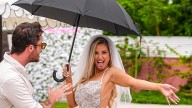 Model Ashley Alexiss hosts a prenup party in Palm Springs