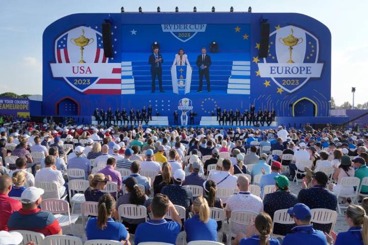 Why Ryder Cup opening ceremony is being moved up to Wednesday