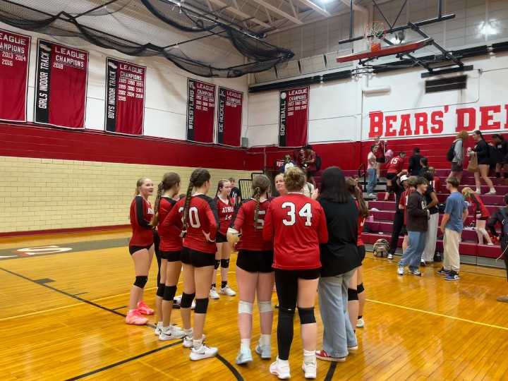 Athol girls volleyball beats Turners Falls in five