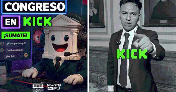 Congreso de la República abre cuenta de streaming en Kick y usuarios peruanos critican: "¿No tienen nada que hacer?"