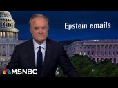 Lawrence: Donald Trump doesn't want us to talk about Jeffrey Epstein's emails. So we will.