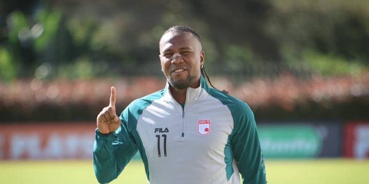 Hugo Rodallega ya tiene trabajo para cuando se retire: el presidente de Santa Fe lo confirmó
