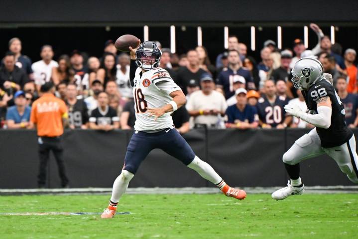 Bears’ Ben Johnson says his team was ‘a mess’ in win over Raiders