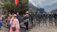 Rehabilitan y limpian vía férrea a Machu Picchu para evacuación de turistas varados