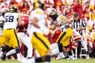 Iowa football drops Cy-Hawk game by a field goal for second