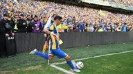 Así se vio el gol olímpico de Di María a Boca Juniors desde "un ángulo privilegiado" en el terreno de juego