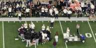Texas A&M S Bryce Anderson carted off field after injury