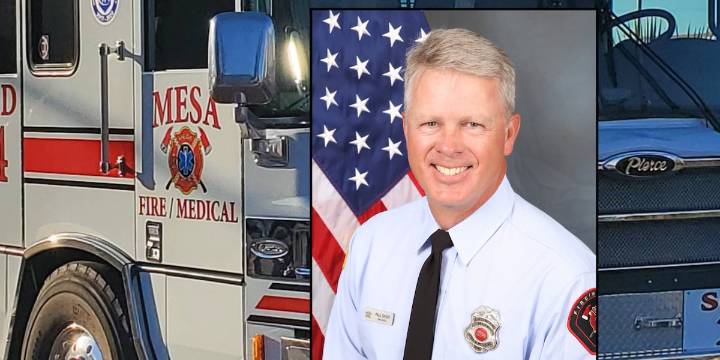 Mesa Fire mourning death of longtime fire engineer
