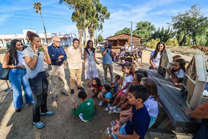 Marismas del Odiel pone el broche final a su 'Escuela de Exploradores' con casi 500 niños de Huelva de entre cuatro y catorce años