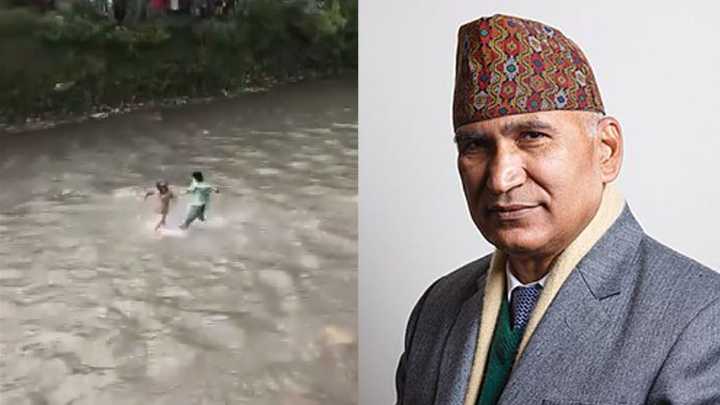 Crisis y violencia en Nepal: manifestantes desnudaron y arrojaron al río al ministro de Economía