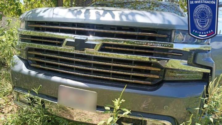 Recuperan pick up robada en Ciudad Juárez, estaba en Aldama