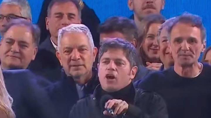 Axel: "le vinimos a poner freno al gobierno de Milei"