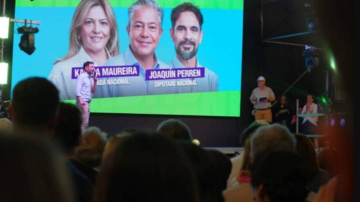 En Chos Malal, Joaquín Perrén se comprometió a defender el modelo neuquino en el Congreso