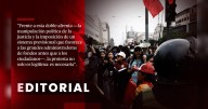 Jóvenes exigen respeto al gobierno y al Congreso