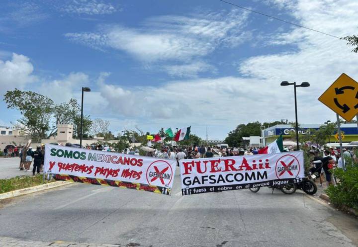 Ciudadanos exigen playas públicas libres en Tulum