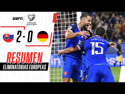 Alemania vs. Eslovaquia (2-0): resultado, resumen y goles por Eliminatorias 2026 
