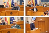 Podemos e Izquierda Unida piden a Azcón que califique de genocidio lo de Palestina y el PAR insiste en la hacienda foral