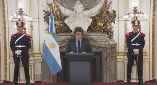 Milei presentó el Presupuesto 2026