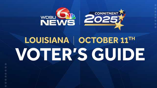 Louisiana Voter Guide: Everything you need to know before you vote on Oct. 11