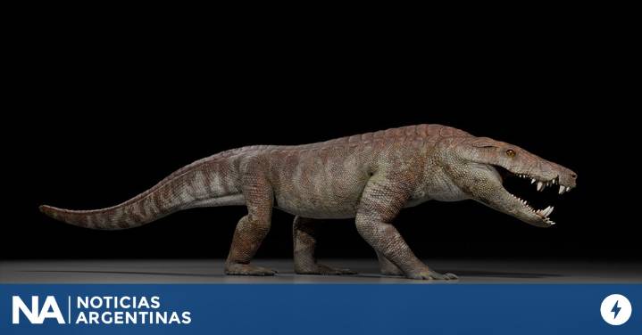 Descubren un nuevo cocodrilo en la Patagonia que convivió con los últimos dinosaurios