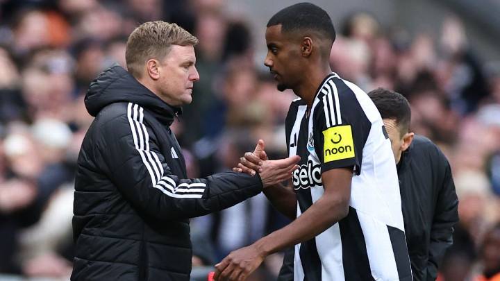Newcastle's Howe after 0-0 draw: It's different without Isak
