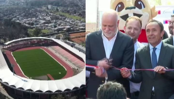 Insólito: Inauguraron remodelado estadio Fiscal de Talca pero no se permitió el ingreso