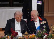 Trump's state visit could not be going better