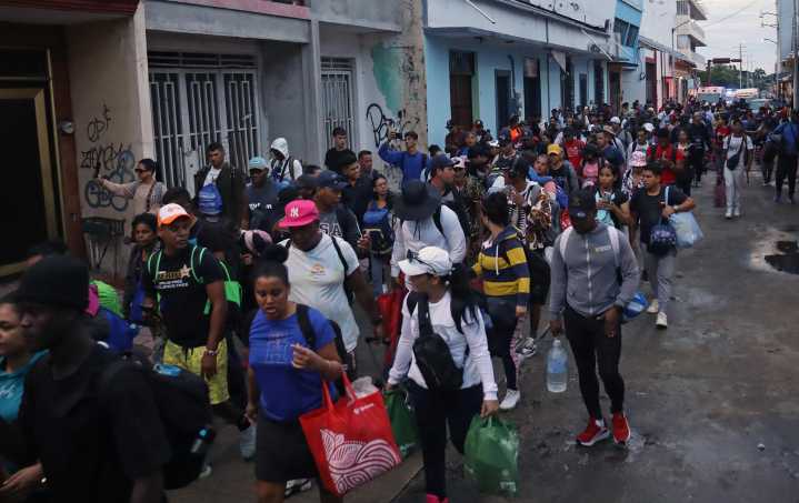 Cepal advierte que llegada de migrantes irregulares a México se cuadruplicó de 2021 a 2024