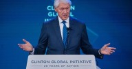 Bill Clinton sees this year's Clinton Global Initiative as a 'counterweight' to aid cuts