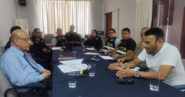 Fiscalía de Sullana y PNP coordinan acciones conjuntas contra el crimen organizado
